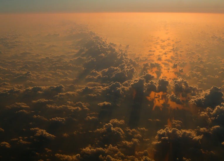 Above, Clouds, Cloudy, Dawn, Dust, Earth