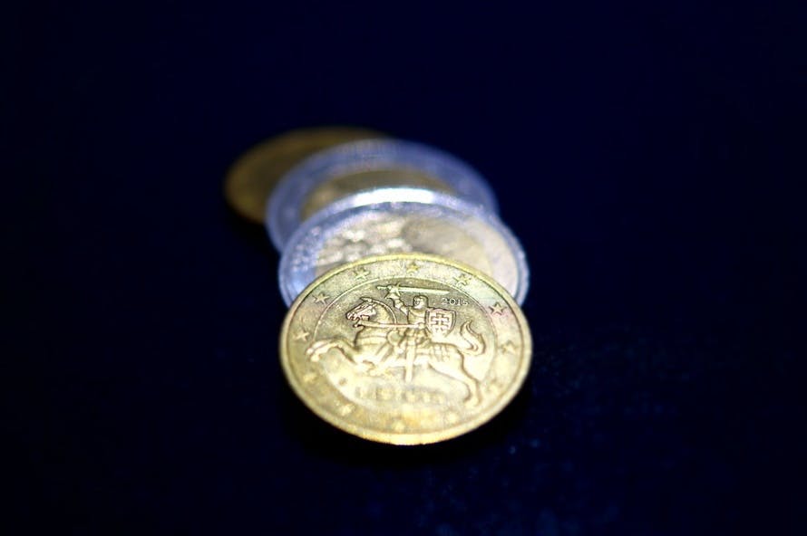 Free stock photo of close-up view, euro, money