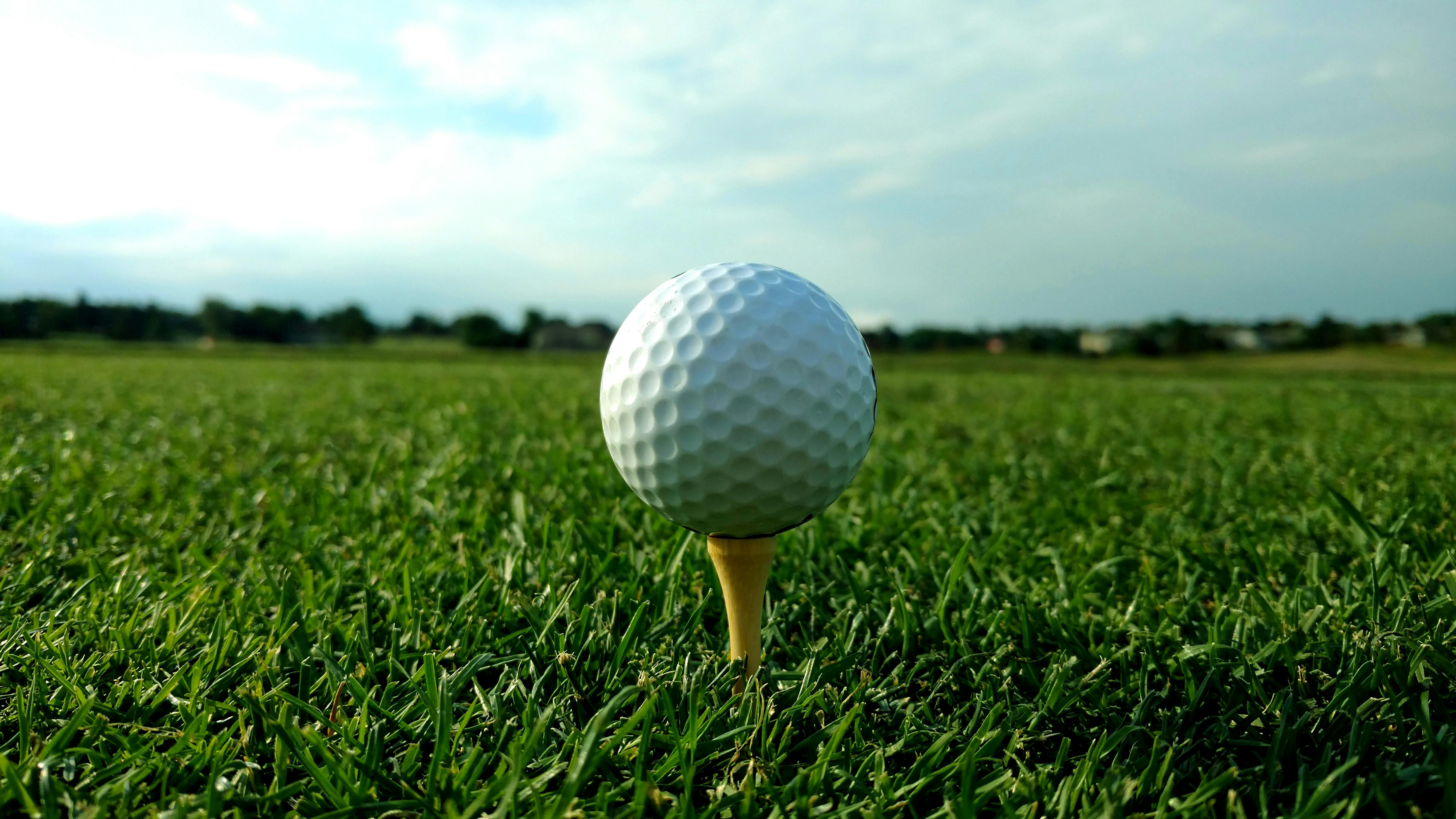 Free stock photo of golf, golf ball, green grass