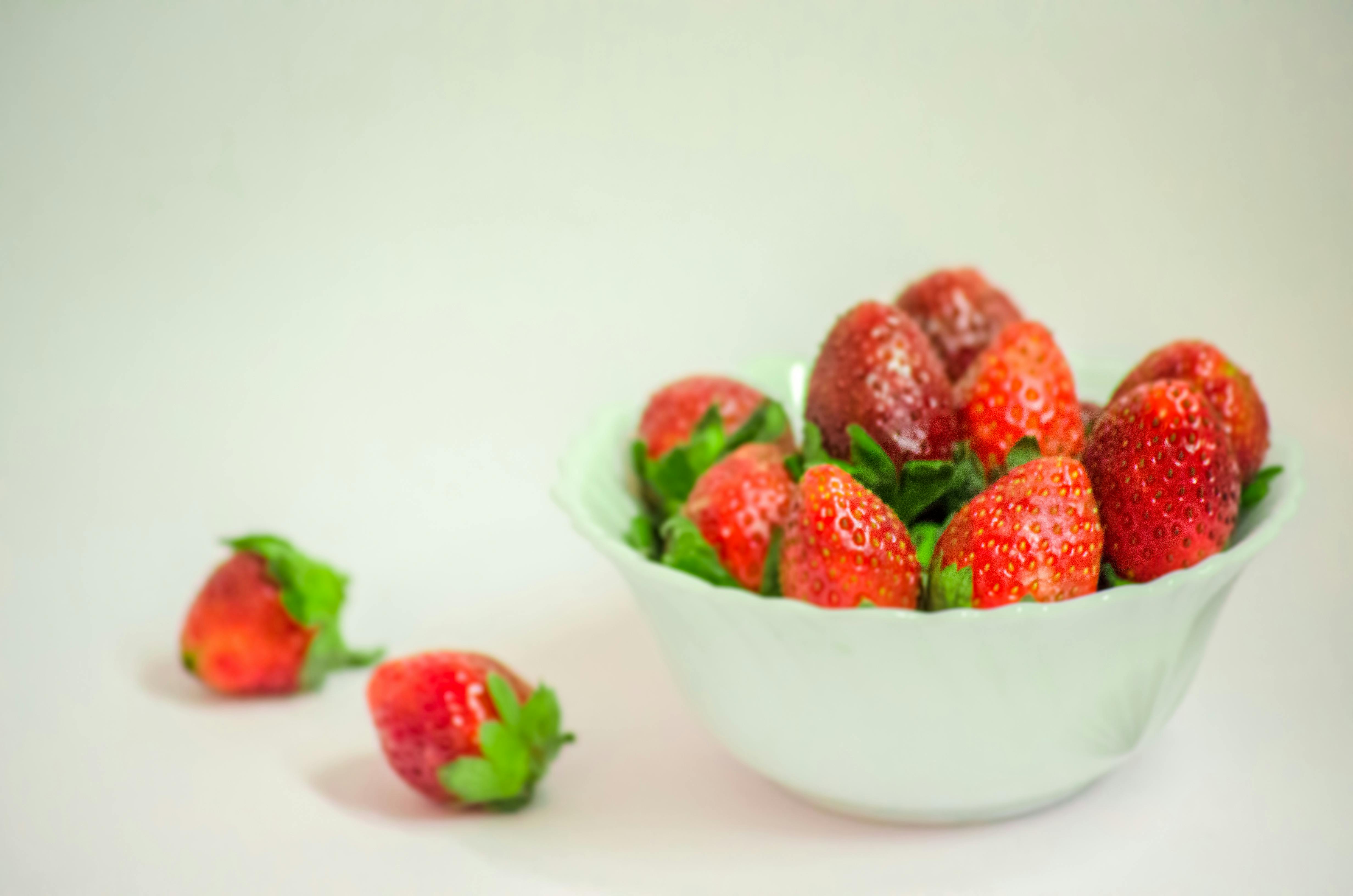 Kostenloses Foto zum Thema: erdbeeren, essen, früchte