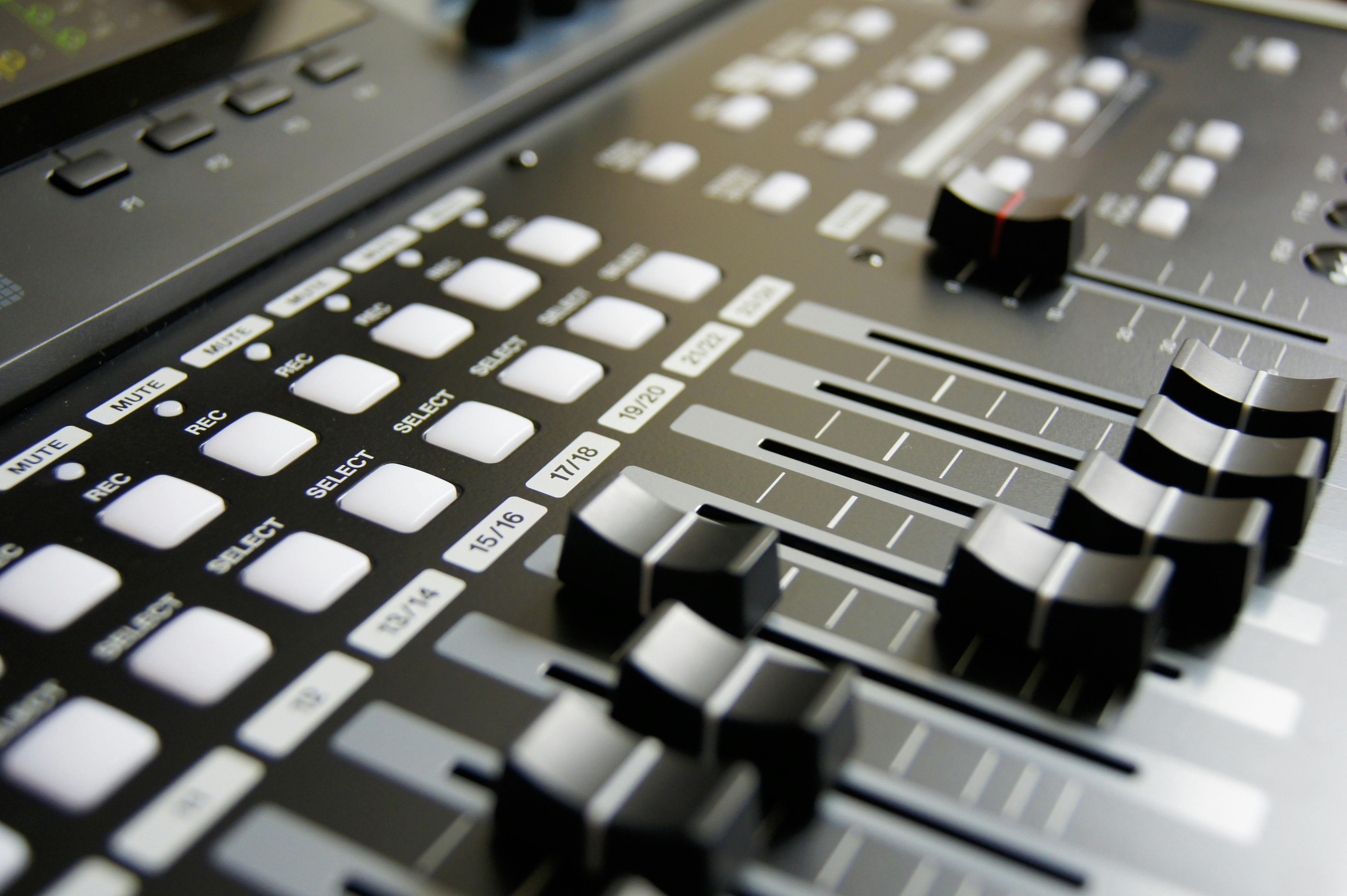 music mixing pad