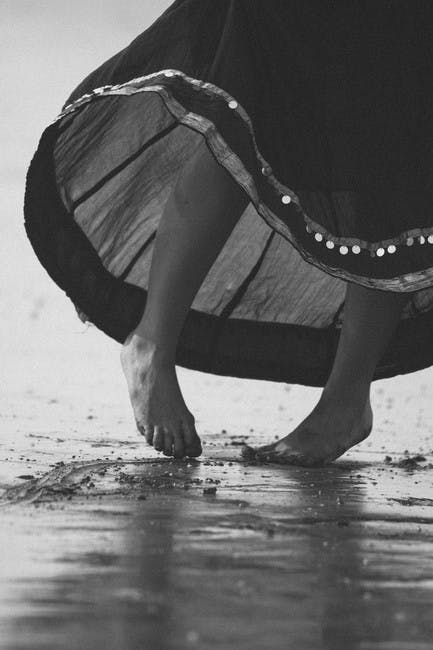 Free stock photo of beach, dance, feet