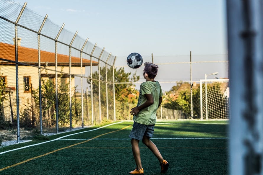 Free stock photo of ball, child, football