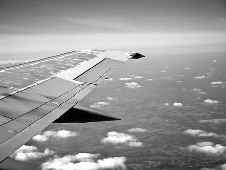 Free stock photo of black-and-white, sky, flying, holiday