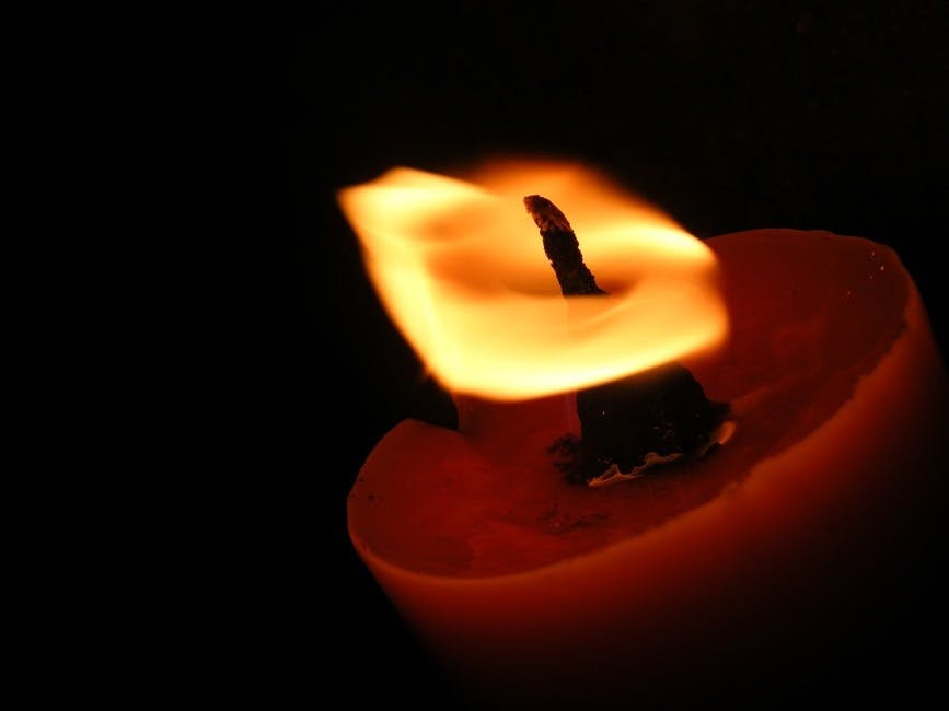 light, candle, hope