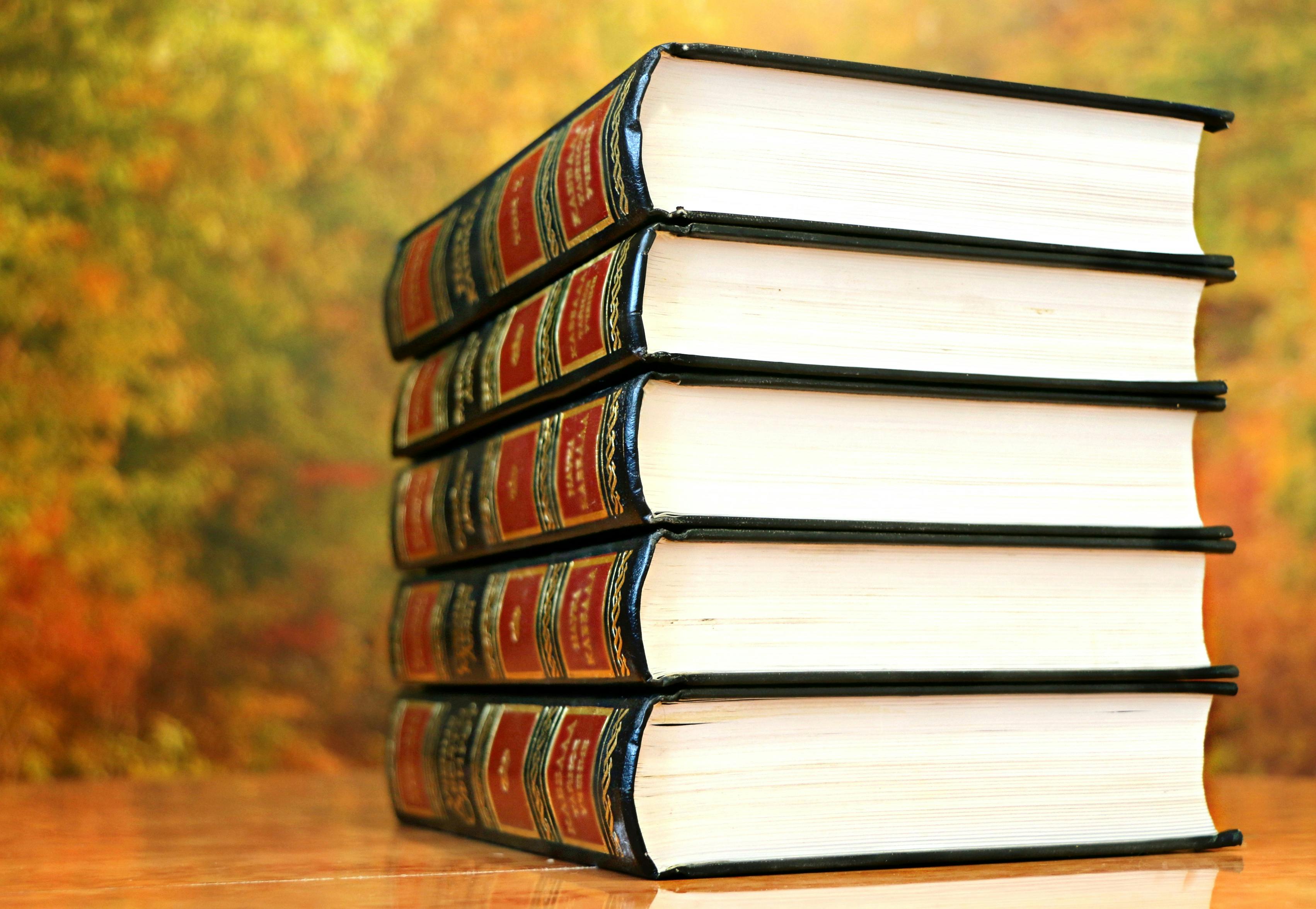 Free stock photo of book stack, books, collection
