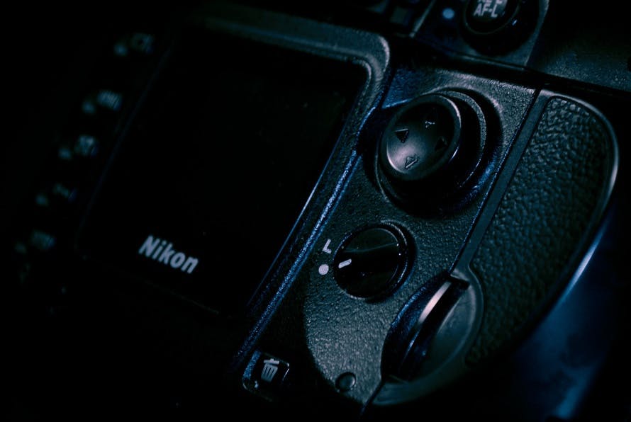 Free stock photo of nikon lens camera