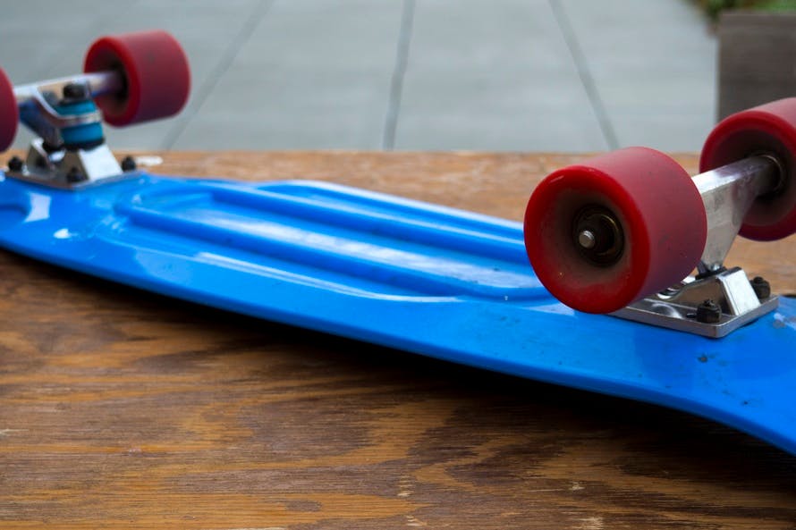 Free stock photo of blue, board, longboard