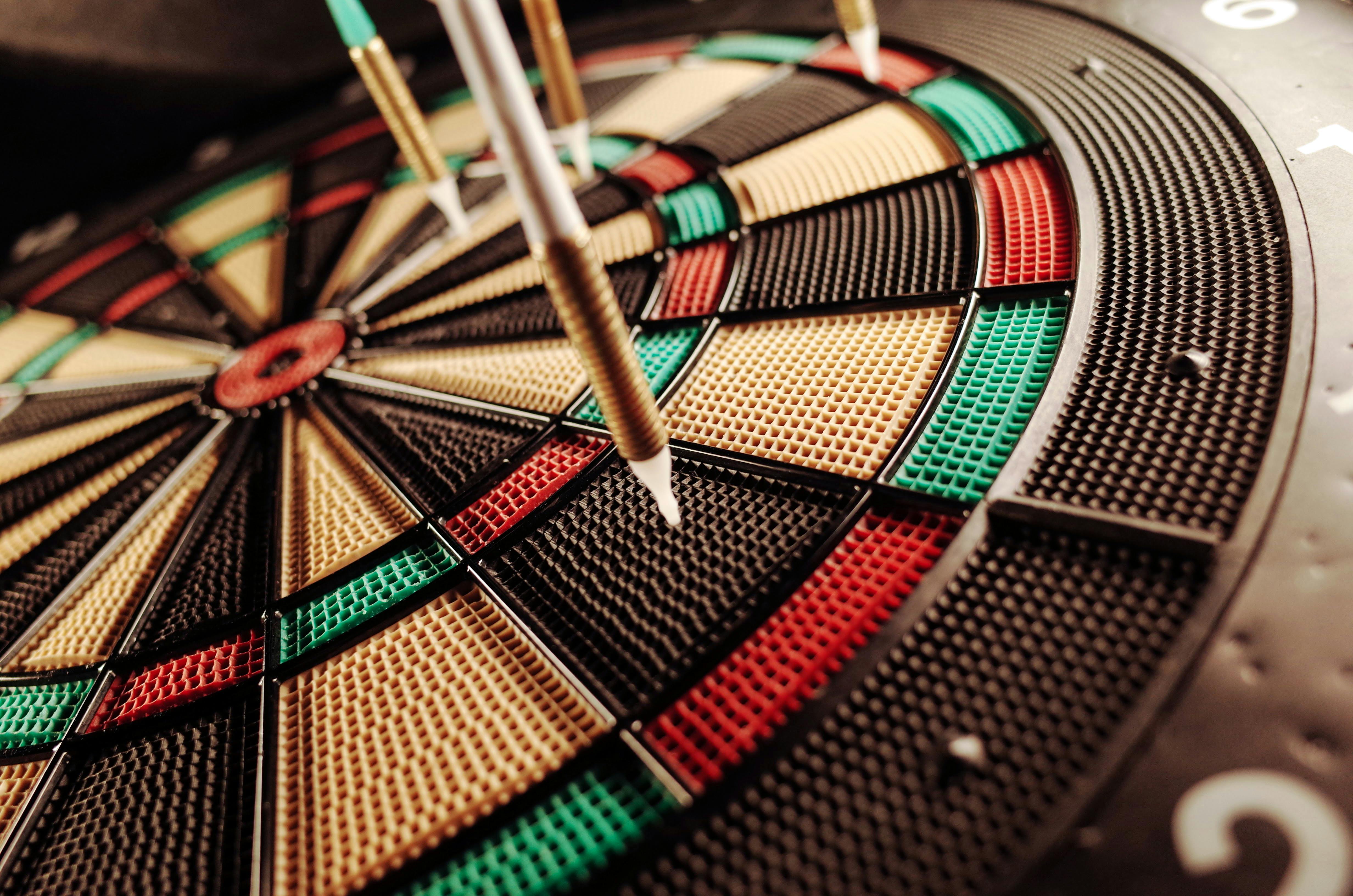 Free stock photo of dart, dartboard, game