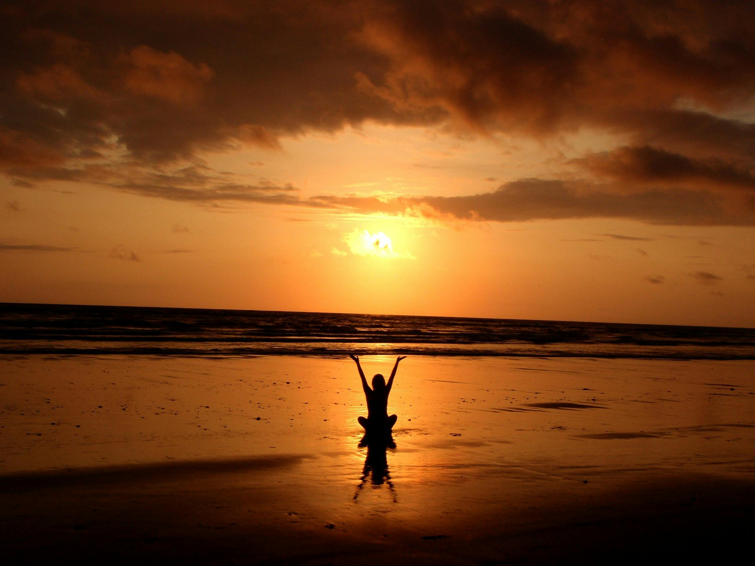 Free stock photo of backlit, balance, beach