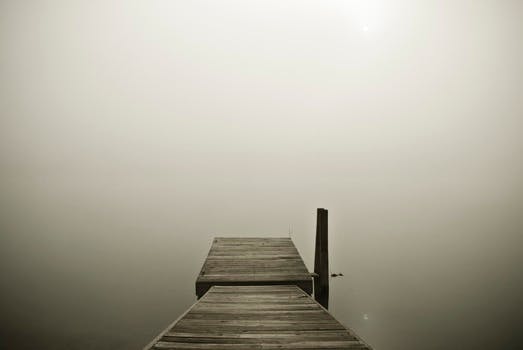 HD wallpaper of landing stage, sea, water, pier