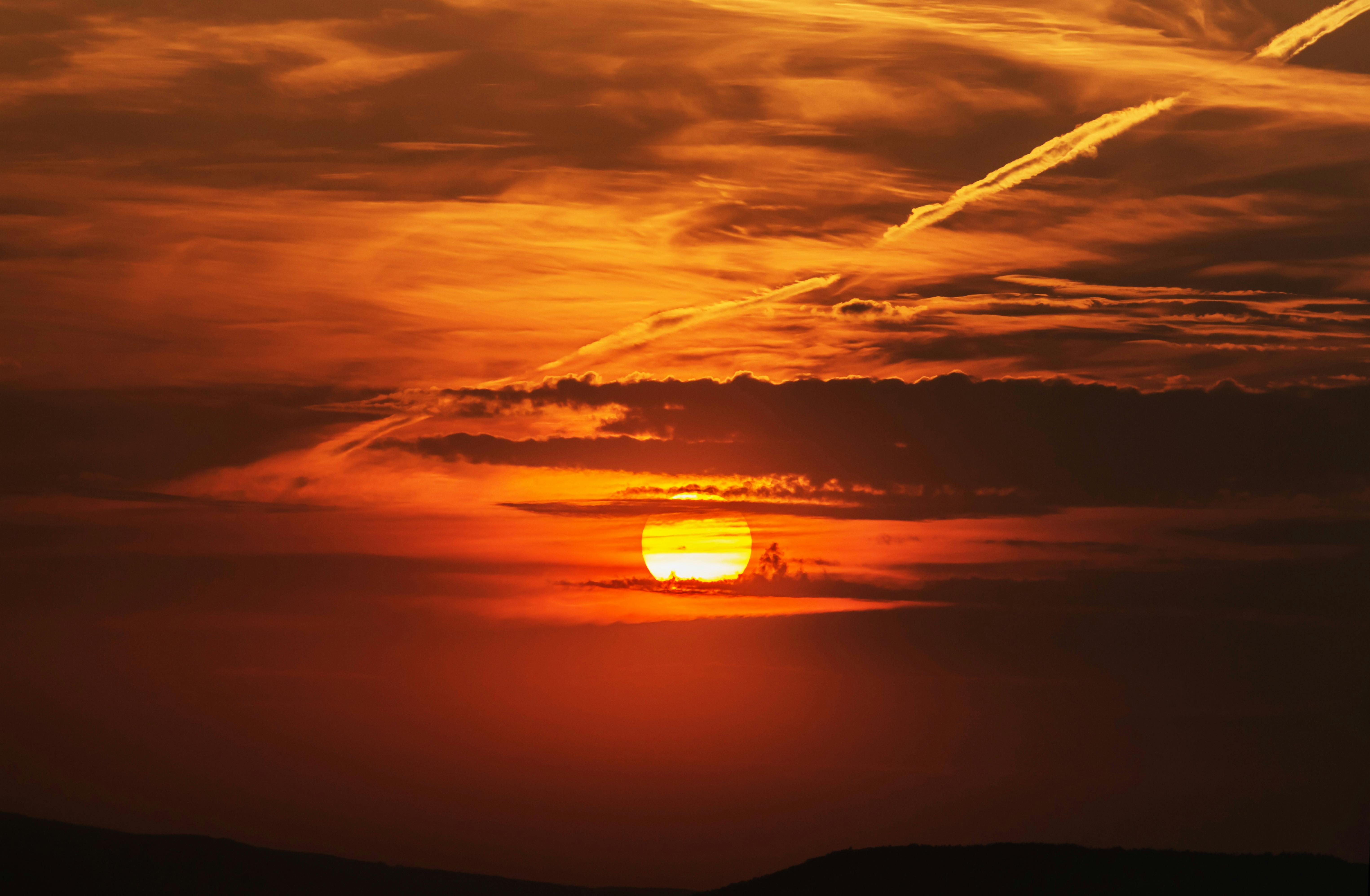 Free stock photo of clouds, dusk, light