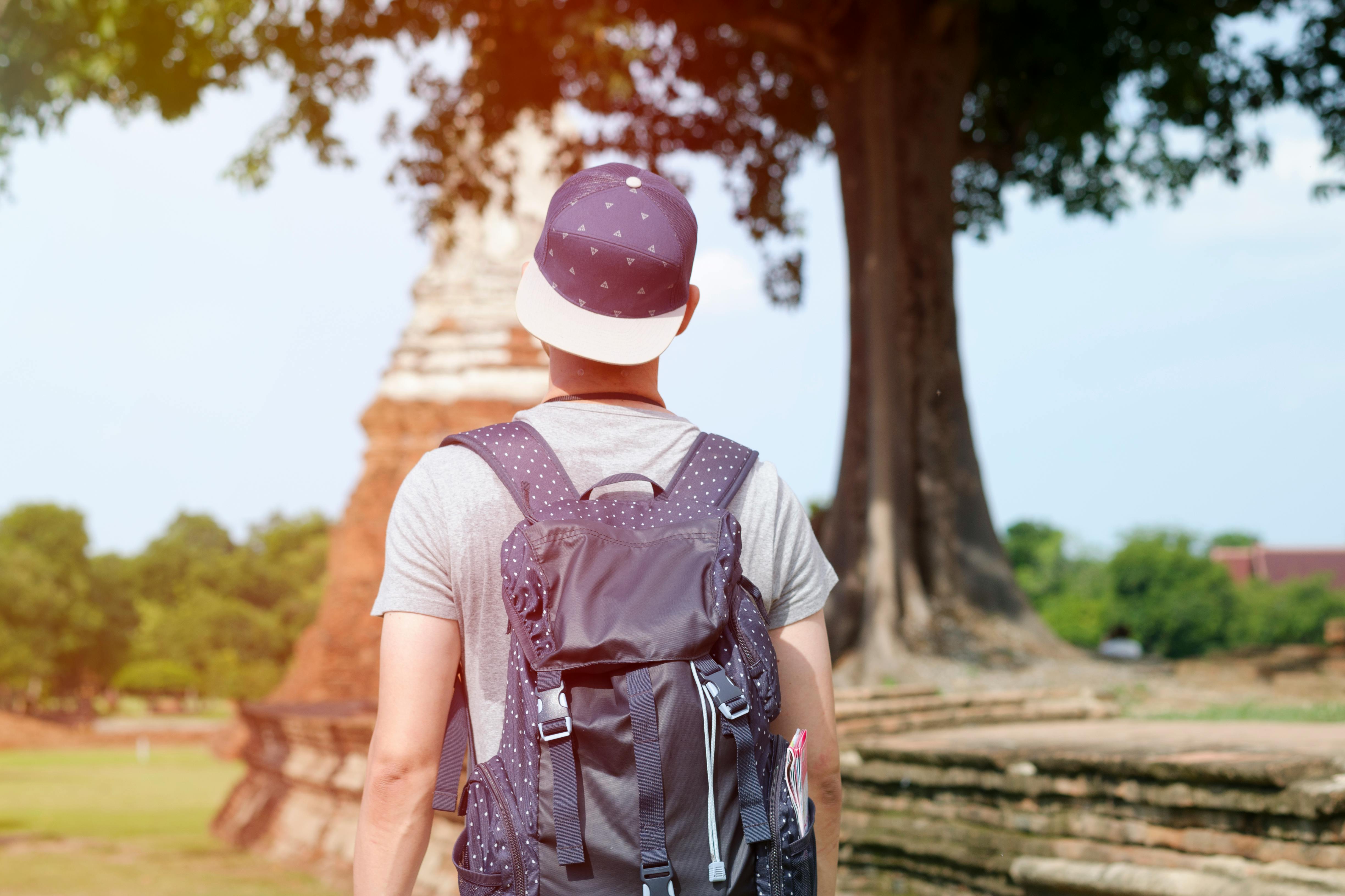 Free stock photo of adult, adventure, backpack