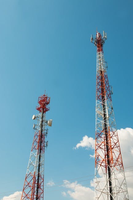 Free stock photo of antenna, mobile phone, mobile tower