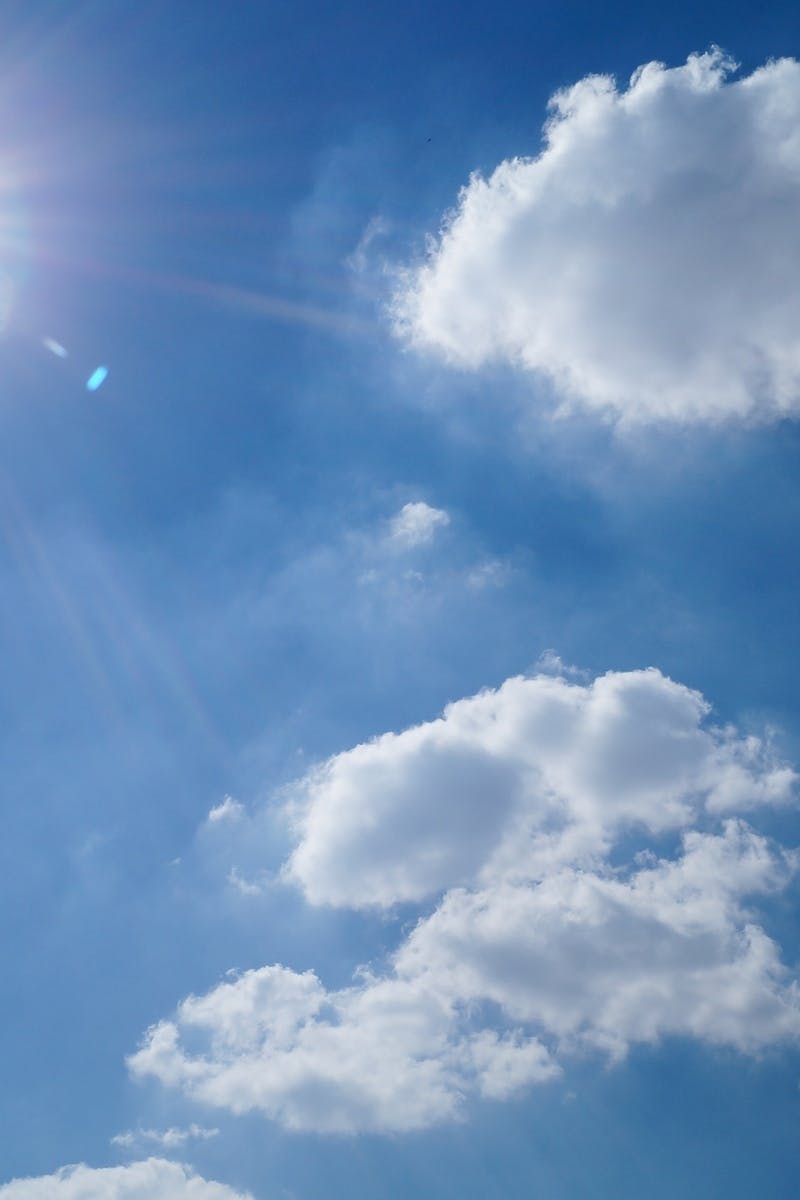 Free stock photo of blue, clouds, cloudy