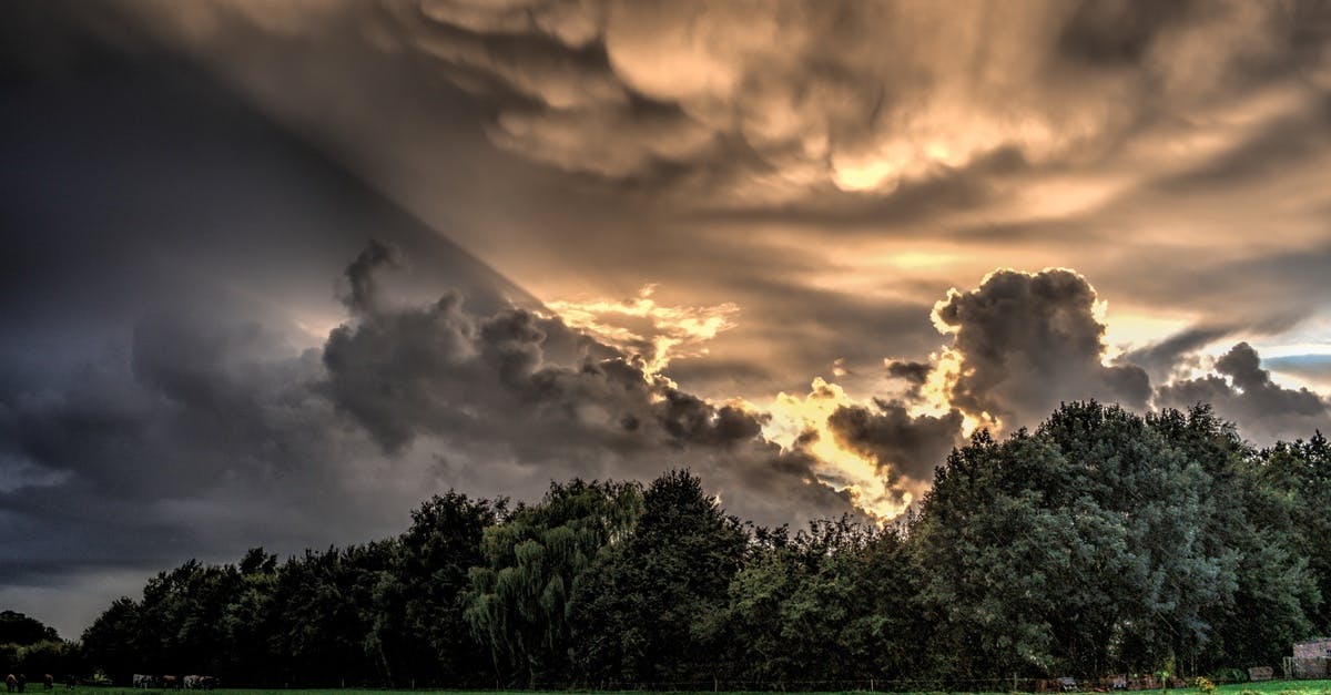 Free stock photo of clouds  hdr nature 