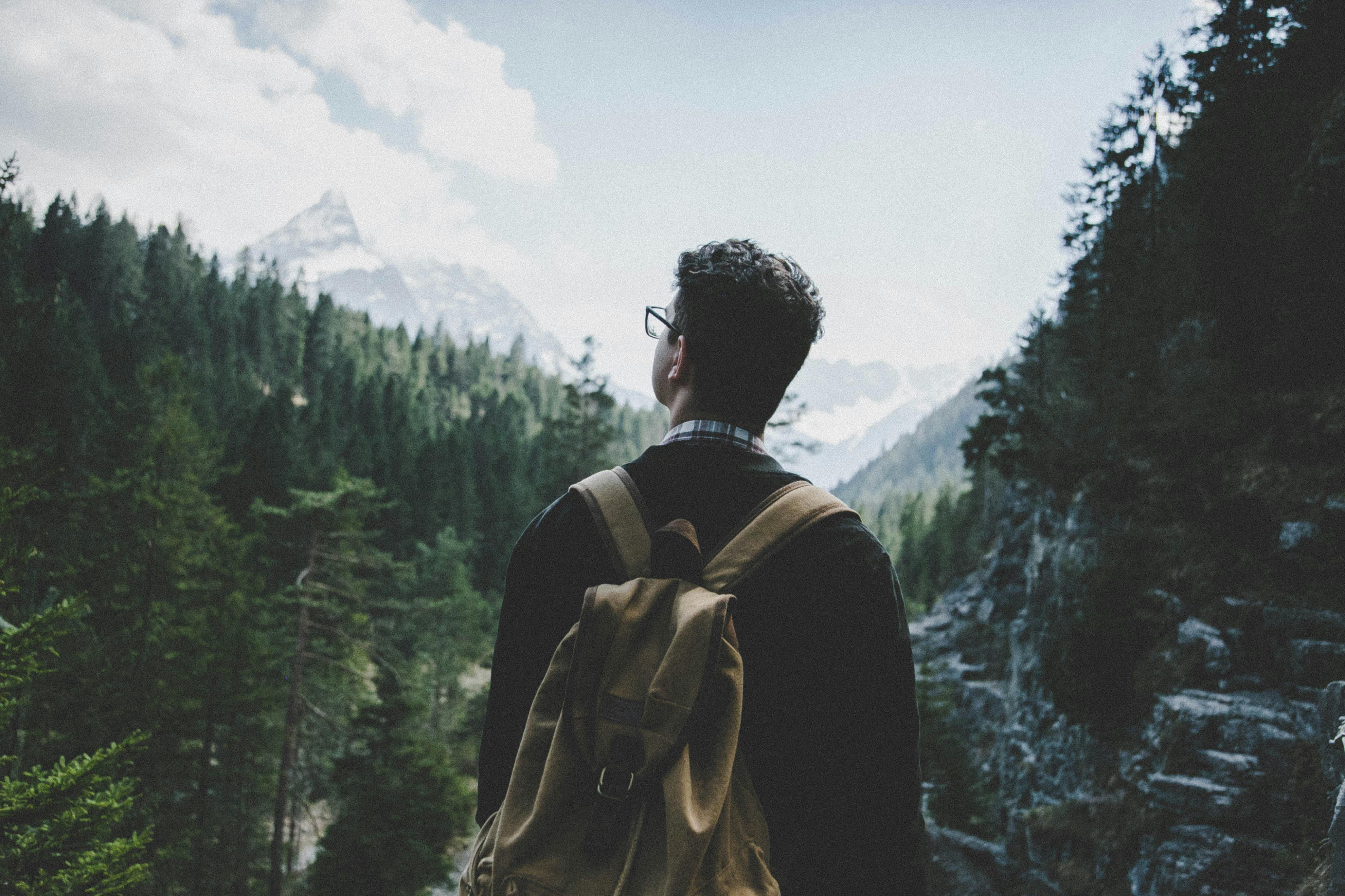 Free stock photo of adult, adventure, backpack