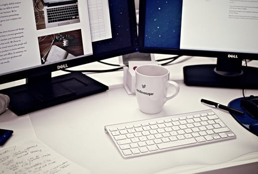 Free stock photo of cup, mug, desk, office