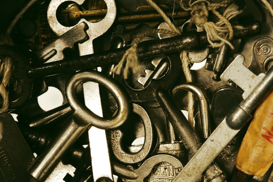 Free stock photo of keys, unlock