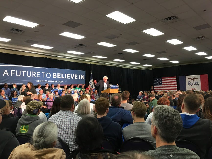Free stock photo of Bernie Sanders, Feel The Bern, iowa