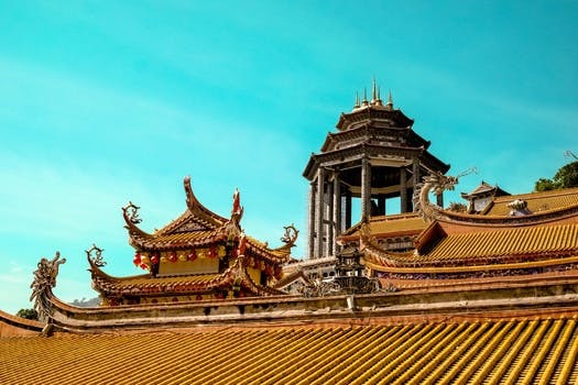 HD wallpaper of buildings, Asian, palace, temple