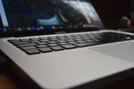 Silver Laptop Computer Showing Pie Graph · Free Stock Photo