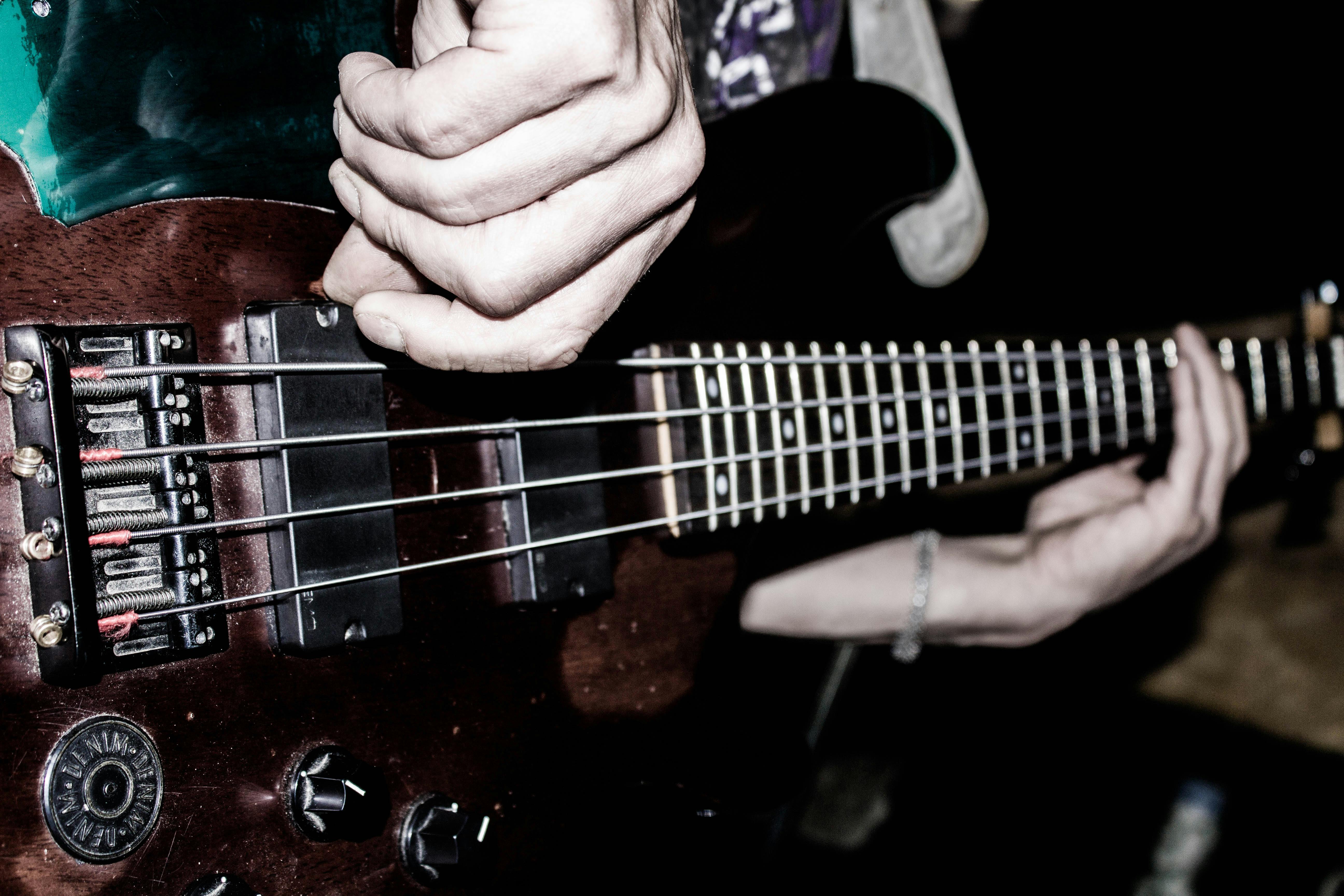 Free stock photo of bass, bass guitar, blues