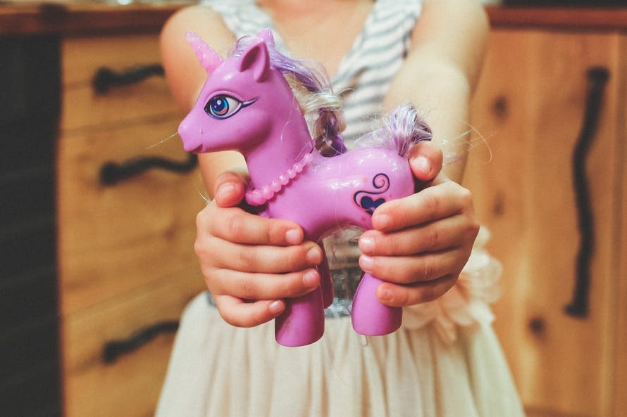 hands, girl, playing, child