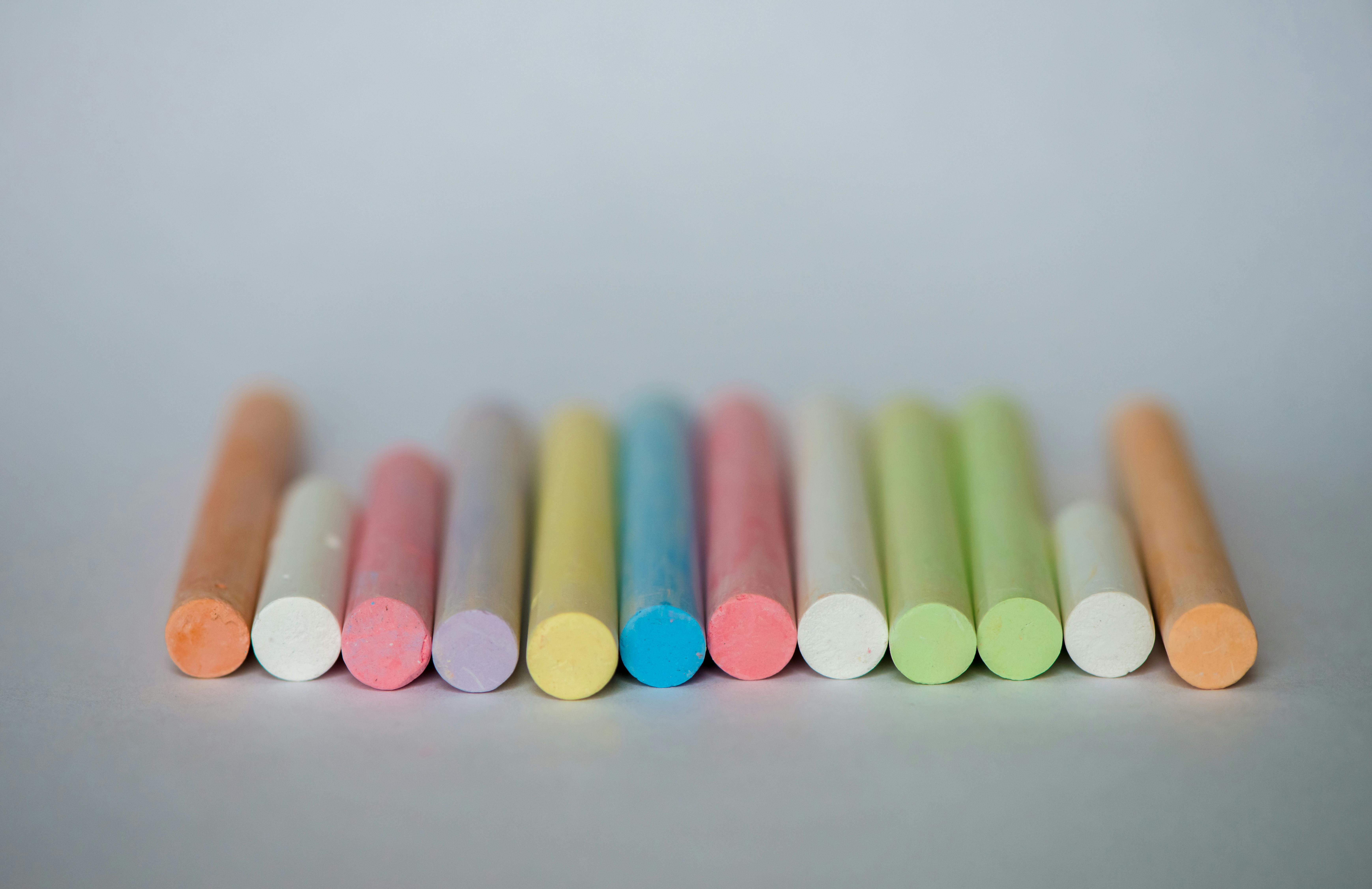 Free stock photo of chalk, colorful, colors