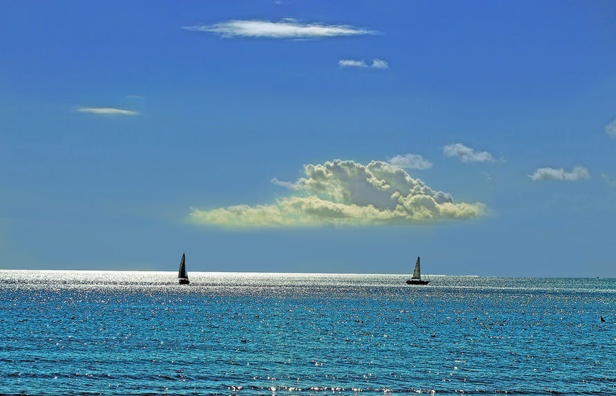 Blue Sea during Daytime