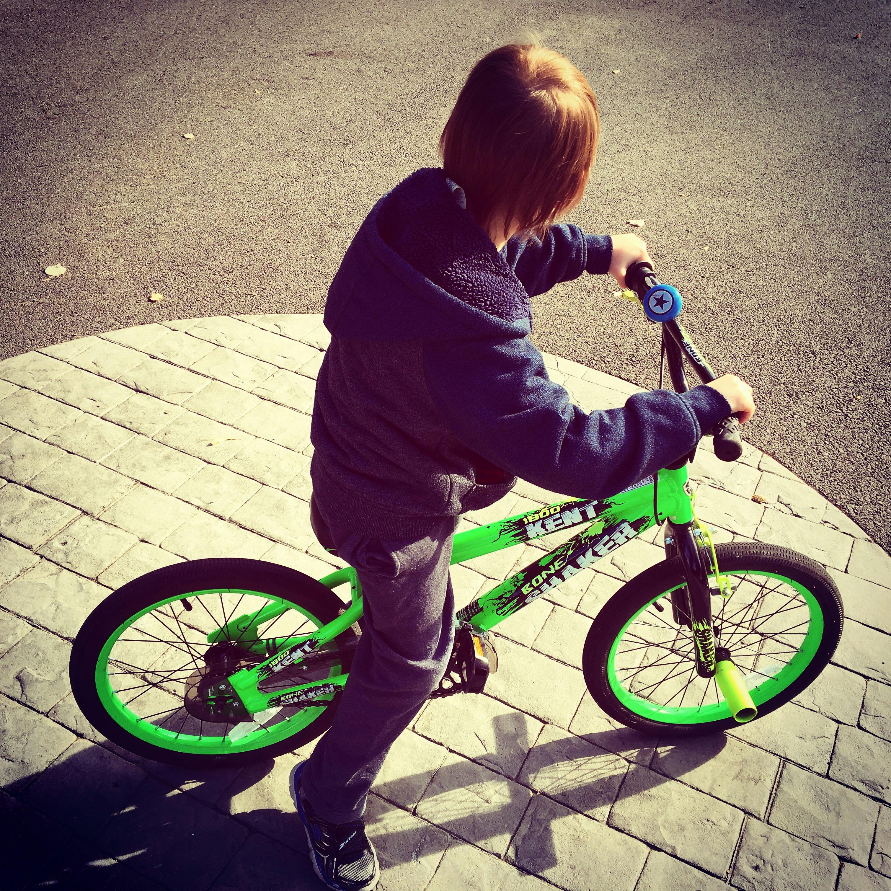 Boy Riding Bike at Daytime · Free Stock Photo