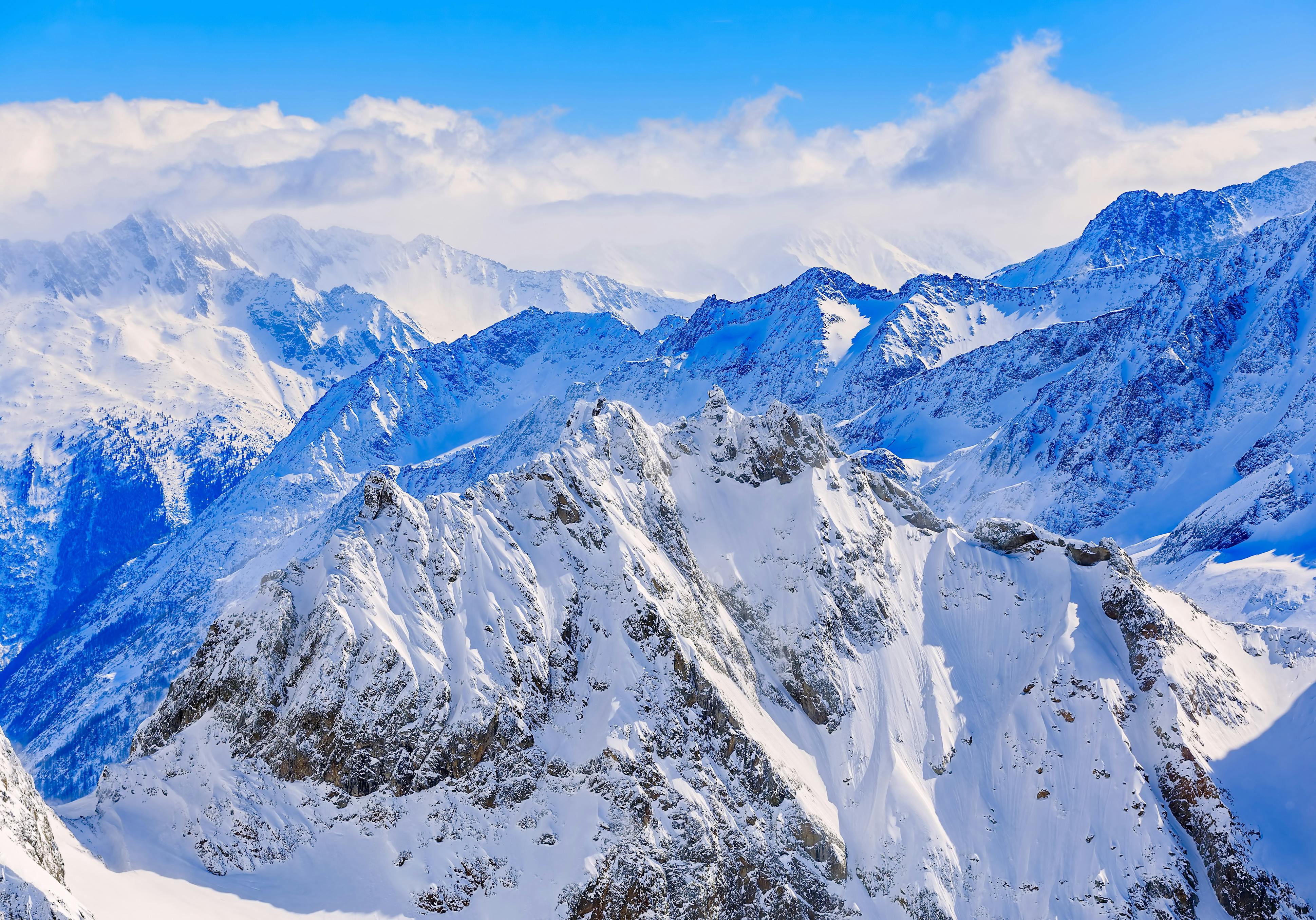 mountain-ranges-covered-in-snow-free-stock-photo