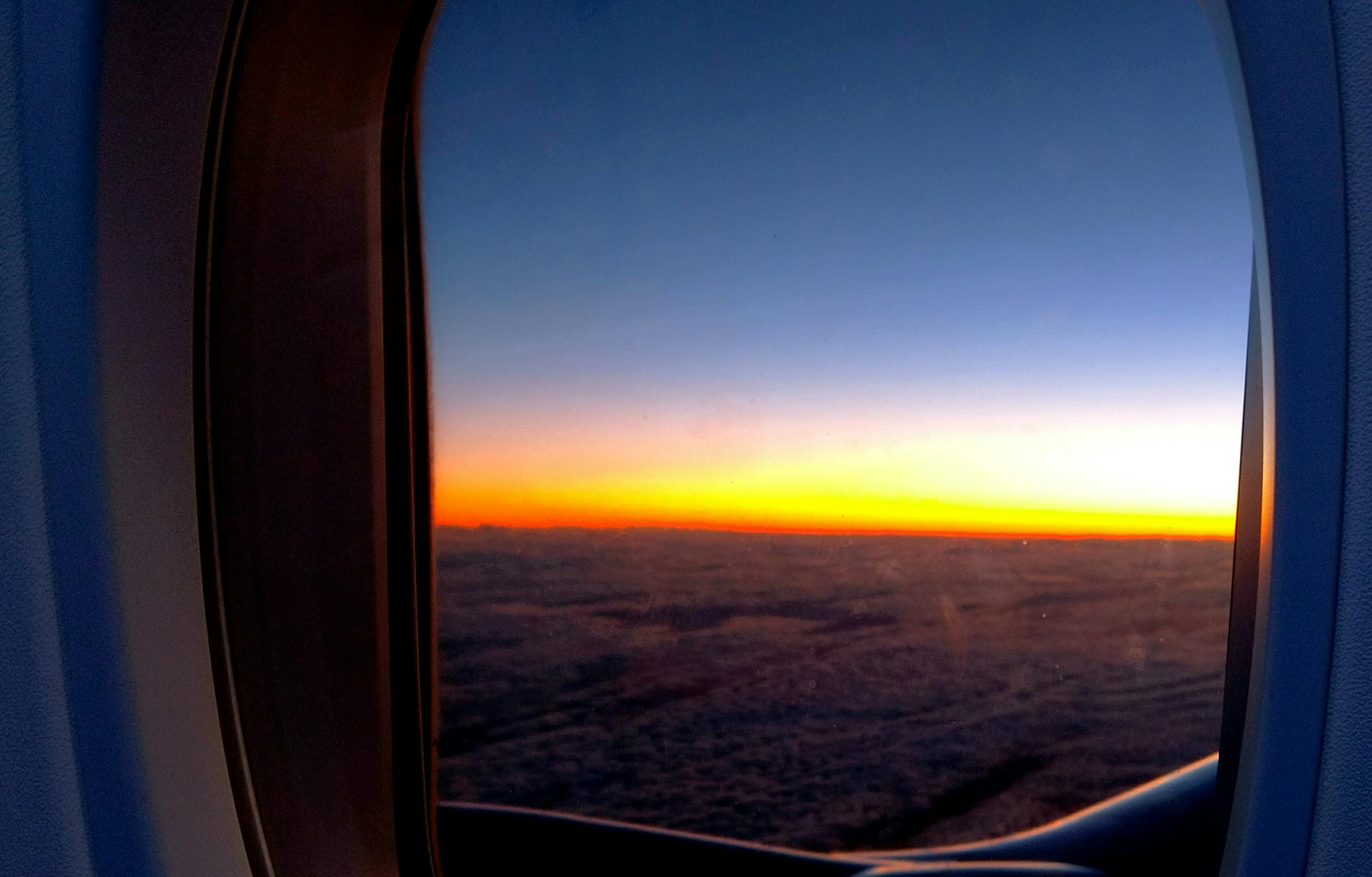 airplane window