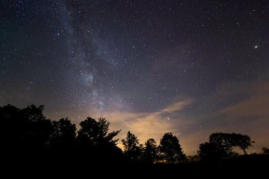 Free stock photo of night, milky way, stars