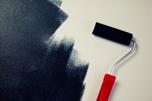 Free stock photo of wall, painting, black, paint