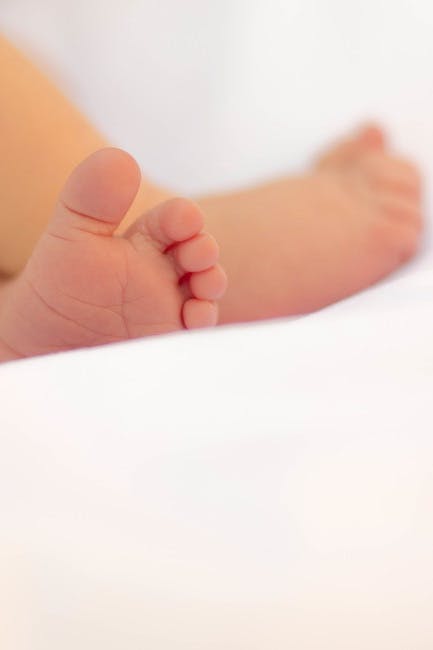 Baby\'s Feet Macro Photography