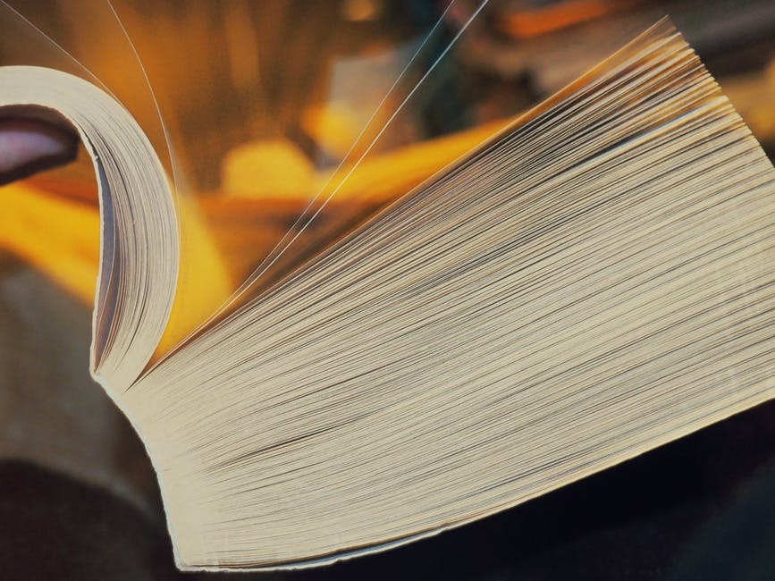 Free stock photo of book, book pages, close-up