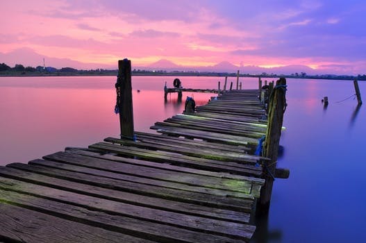 Free stock photo of wood, landscape, sky, water