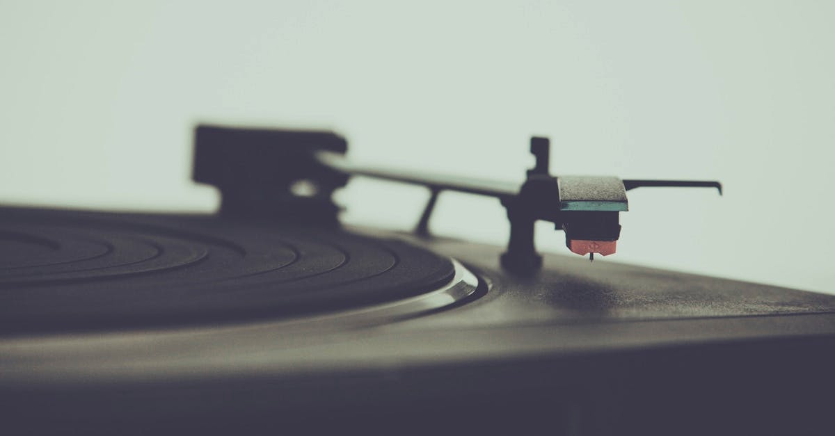 Black Vinyl Disc Player · Free Stock Photo